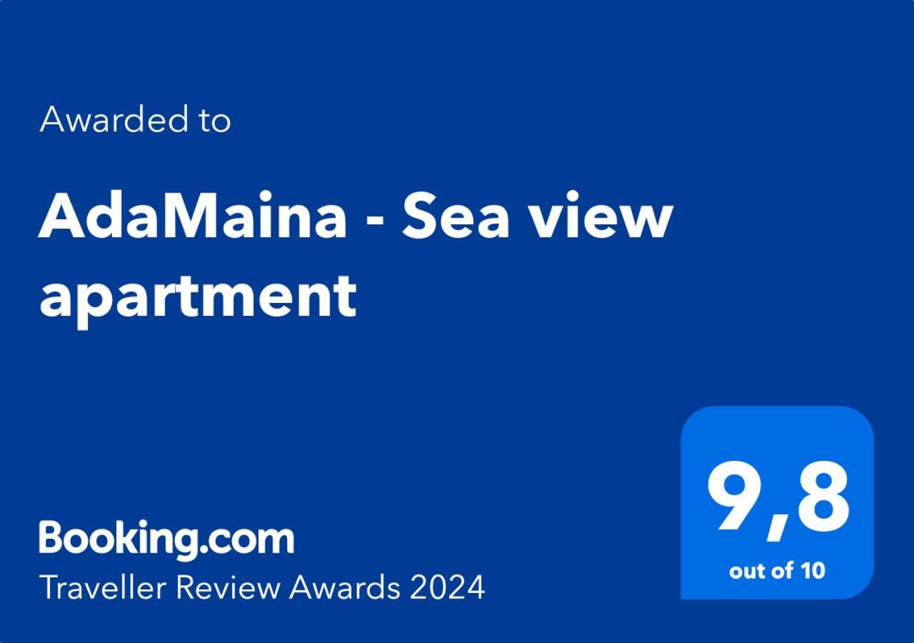 Adamaina - Sea View Apartment With Private Garage Сестрі-Леванте Екстер'єр фото